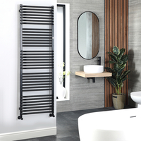 Sèche-serviettes – Noir – 158 cm x 50 cm – Terma Pola