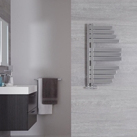 Sèche-Serviettes Design Moderne Chromé - 80cm x 46.3cm - Hudson Reed Lazio