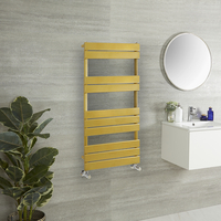 Sèche-serviettes design plat – Or métallisé – 100 cm x 60 cm – Lustro