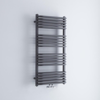 Sèche-serviettes eau chaude - Anthracite - 100 x 50 cm - Arch