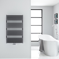 Sèche-serviettes eau chaude - Anthracite - 100 x 60 cm - Arch