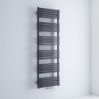 Sèche-serviettes eau chaude - Anthracite - 153, 6 x 50 cm - Arch