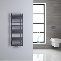 Sèche-serviettes eau chaude 106.5x40cm 333 watts Magera Anthracite