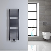 Sèche-serviettes eau chaude 121, 5 x 40cm 362 watts Magera Anthracite