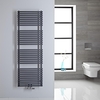 Sèche-serviettes eau chaude 152x50cm 407 watts Magera Anthracite