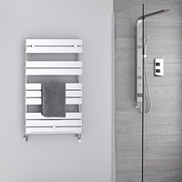 Sèche-serviettes eau chaude Chromé 100 x 60cm 385 watts Lustro