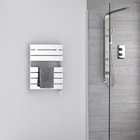 Sèche-serviettes électrique - Chromé - 62 cm x 45 cm - Lustro