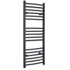 Sèche Serviettes Électrique Anthracite - 120 x 50cm - Design Incurvé