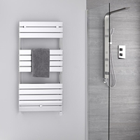 Sèche-serviettes électrique Chromé 121.3 x 60cm Lustro