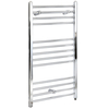 Sèche Serviettes Électrique Plat - 100 x 60cm - Chromé - Hudson Reed