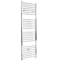 Sèche Serviettes Électrique Plat - 180 x 50cm - Chromé - Hudson Reed