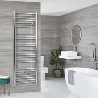 Sèche-serviettes électrique plat – Chromé – 180 cm x 60 cm - Kent