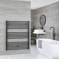 Sèche-serviettes électrique plat – Noir – 120 cm x 100 cm - Nox