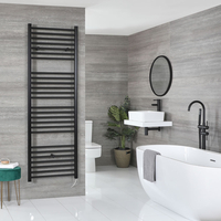 Sèche-serviettes électrique plat – Noir – 180 cm x 60 cm - Nox