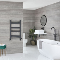 Sèche-serviettes mixte incurvé – Anthracite – 80 cm x 50 cm - Artle