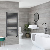 Sèche-serviettes mixte plat – Anthracite – 120 cm x 60 cm - Artle