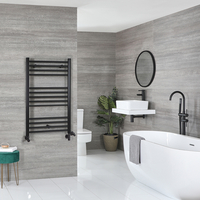 Sèche-serviettes mixte plat – Noir – 100 cm x 50 cm - Nox