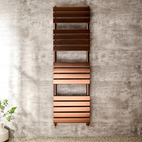 Sèche-serviettes plat - Cuivre satiné - 160 cm x 50 cm - Lustro