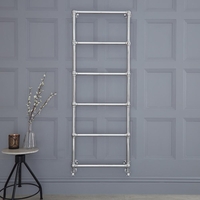 Sèche-Serviettes rétro Chromé Condesa 155cm x 60cm x 13, 5cm 362 Watts