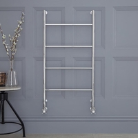 Sèche-Serviettes Rétro Chromé Condesa 90cm x 49, 5cm x 9, 1cm 133 Watts