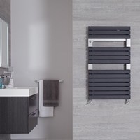 Seina - Sèche-serviettes Design Anthracite - 95.2cm x 55cm
