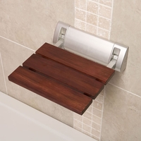 Siège de douche mural pliant avec support large – Sapelli – Select