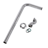 Siphon pour Toutes Nos Baignoires Laiton Massif Chromé Haut de Gamme