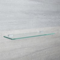 Tablette salle de bain 12x50cm Kubix