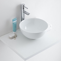 Vasque à poser ronde - Salle de Bain & WC - 32 cm - Céramique - Hudson Reed