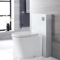 WC Alswear à poser avec meuble – 50 cm – Blanc – Saru