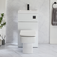 WC avec lave mains - 50 cm x 89 cm - Choix de finitions - Cluo-Exton - Hudson Reed