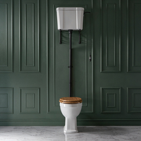 WC rétro avec réservoir haut - Kit pour chasse d