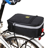 B-SOUL 5 L Bike Panniers Bag Bike Rack Bag Waterproof Portable Extended Bike Bag Polyester Terylene Oxford Bicycle Bag Cycle Bag Cycling Road Bike Mountain Bike MTB Bike / Bicycle / Rainproof