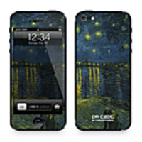 Da Code ™ Skin for iPhone 4/4S: "Starry Night" by Vincent van Gogh (Masterpieces Series)