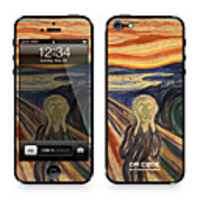 Da Code ™ Skin for iPhone 4/4S: "The Scream" by Edvard Munch (Masterpieces Series)