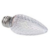 E12 0.5W White Light LED Candle Lamp -White