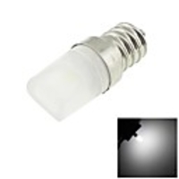 E12 1W LED 100lm Cool White Light 6000K Tiny Ceramic Bulb (AC 110-130V)