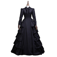 Floral Style Rococo Victorian Renaissance Vacation Dress Princess Maria Antonietta Dress Party Costume Masquerade Prom Dress Women