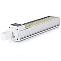G24 13W 64x5050SMD 1100LM 6000K White Light LED Corn Bulb Lamp (AC85-265V)
