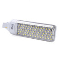 G24 4.5W 84x3528 SMD 250-300LM 5500-6500K Natural White Light LED Bulb (220-240V)