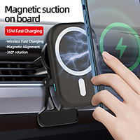 k17 15w car wireless charger phone car holder charger magnetic wireless charger car mount for iphone 12 pro max mini mag safe car vent mount magnetic wireless charger
