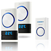 P189189-WW Wireless One to Two Doorbell Hands-free / Music Waterproof / Intercom Indoor / Outdoor / Living Room / Dining Room