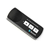 V2.1 Bluetooth Speaker Phone Handsfree Car Kit for Smart Phones -Black