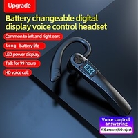 X7 Hands Free Telephone Driving Headset Ear Hook Bluetooth 5.2 Ergonomic Design Stereo Fast Charging for Apple Samsung Huawei Xiaomi MI Everyday Use Mobile Phone Office Business Car Motorcycle Truck miniinthebox