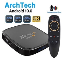 X88 PRO S Android 10.0 TV BOX H616 2.4G5G Fast dual WiFi Support 4K 6K 3D With H.265 Fast Set Top TV Box Receiver miniinthebox