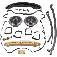 Camshaft Timing Chain Kit and Valve Cover Gasket Compatible for Mercedes C230 W203 M271 1.8L