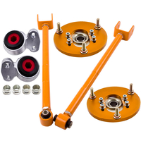 Compatible for BMW E46 Adjustable Rear Camber Arm and Camber Plates and Control Arm Bushings