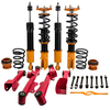 Compatible for FORD Mustang Base SN95 1994-2004 Adj. Height and Mounts / Rear Control Arm Coilover Kits