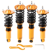 Compatible for Mazda Miata Base Convertible 2D 1999-2005 Adj. Damper Golden Coilovers Struts suspension kit