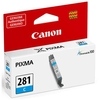 Canon CLI-281C Cyan Original Standard Capacity Ink Cartridge